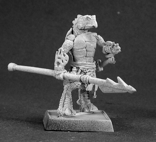 Reaper Miniatures Chhaya, Sergeant #14454 Reptus Unpainted RPG D&D Mini Figure