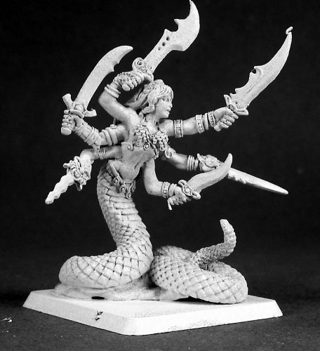 Reaper Miniatures Marilith #14474 Darkspawn Unpainted RPG D&D Mini Figure