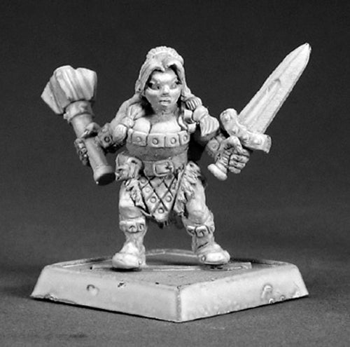 Reaper Miniatures Annasha Tomebreaker #14482 Dwarves Unpainted RPG Mini Figure