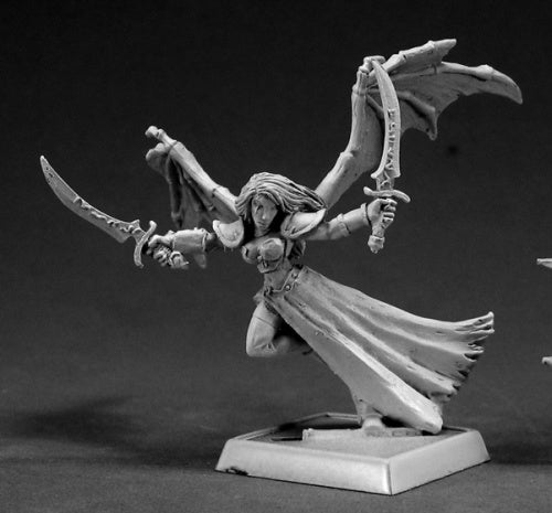 Reaper Miniatures Jhorxia, Succubus #14494 Darkspawn Unpainted RPG Mini Figure