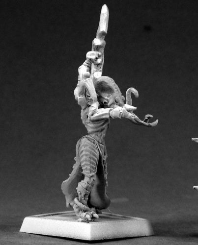 Reaper Miniatures D'Khul, Bathalian #14511 Darkspawn Unpainted RPG Mini Figure