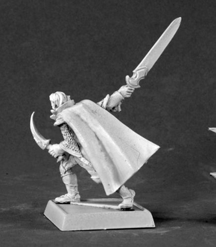 Reaper Miniatures Vale Ranger Sergeant 14551 Elves Unpainted RPG D&D Mini Figure