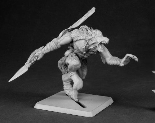 Reaper Miniatures Takhi, Frostfang Shaman #14565 Koborlas Unpainted RPG D&D Mini