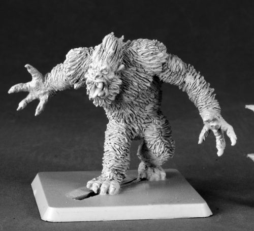 Reaper Miniatures Yeti Warrior #14582 Icingstead Unpainted RPG D&D Mini Figure
