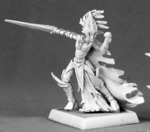 Reaper Miniatures Shadowstep Warrior #14586 Darkreach Unpainted RPG Mini Figure