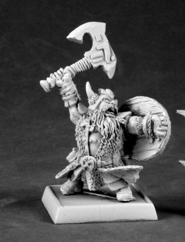 Reaper Miniatures Dhulrekk Thulfinson, Rune Warrior #14588 Kragmarr Unpainted