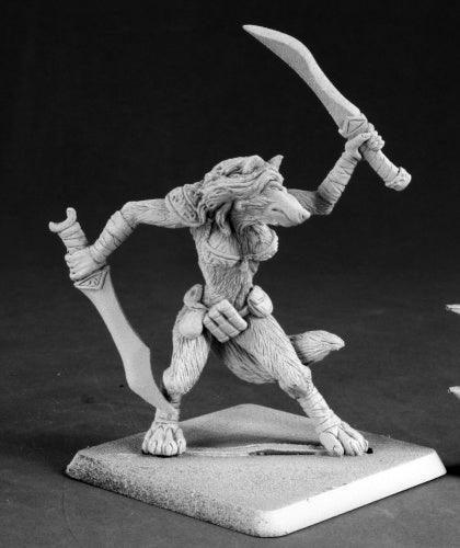 Reaper Miniatures Koborlas Shadow Tracker #14617 Koborlas Unpainted RPG D&D Mini