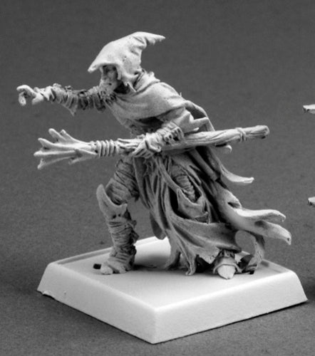 Reaper Miniatures Dramorion, Dark Elf Sorcerer #14630 Warlord Unpainted D&D Mini