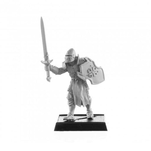 Reaper Miniatures Garrick, Templar Warrior #14654 Unpainted Metal Warlord Mini Figure