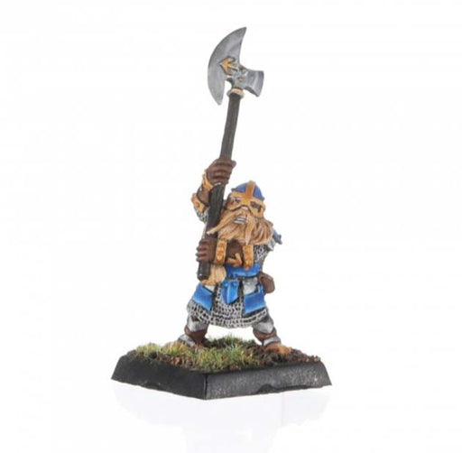 Reaper Miniatures Narin, Dwarf Halberdier #14657 Unpainted Metal Warlord Mini Figure