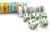Turtle Dice Game 5 Dice Set with Travel Tube and Instructions