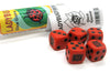 Ladybug Dice Game 5 Dice Set with Travel Tube and Instructions