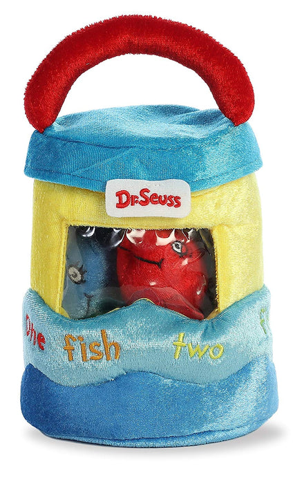 8" Dr. Seuss Fish Playset - One Fish Two Fish Red Fish Blue Fish