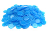 Pack of 250 Transparent Blue Extra Thick 3/4" 19mm Sorting Chips