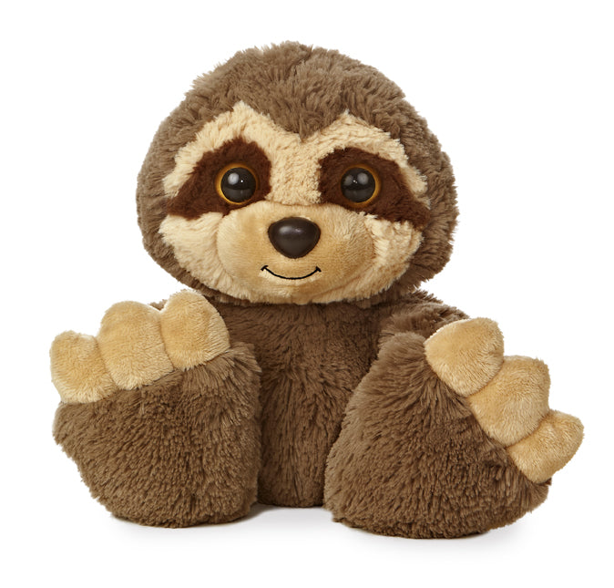 10" Sassafras Sloth Taddle Toes Aurora Plush Stuffed Animal