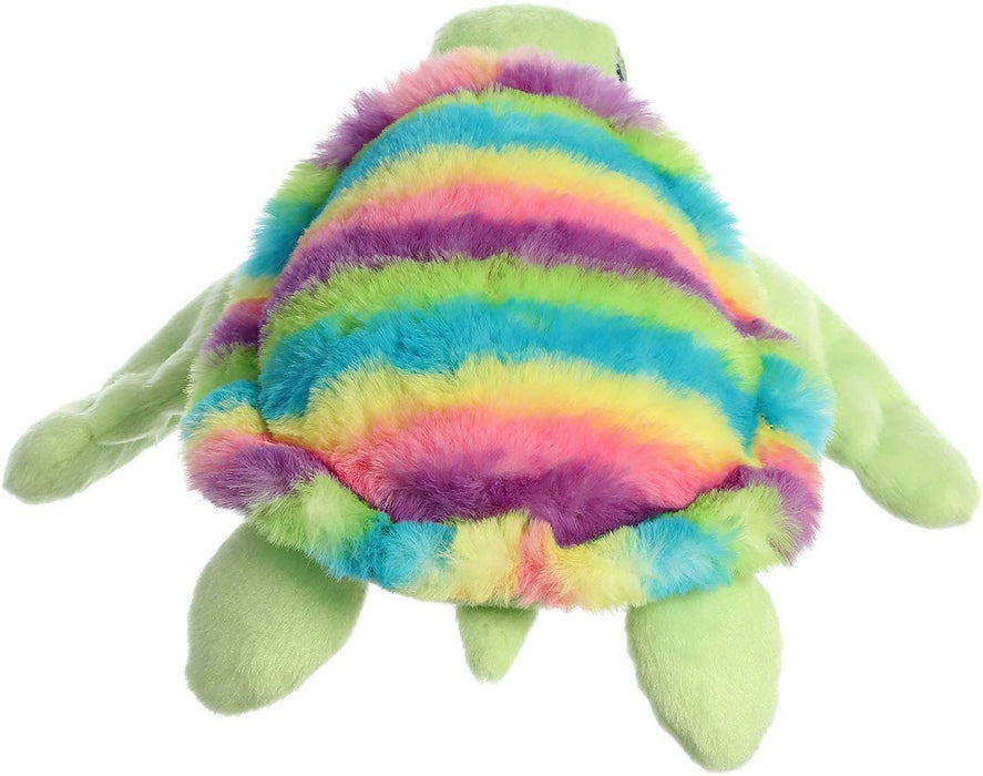 Rainbow Collection 12" Aurora Plush Rainbow Turtle