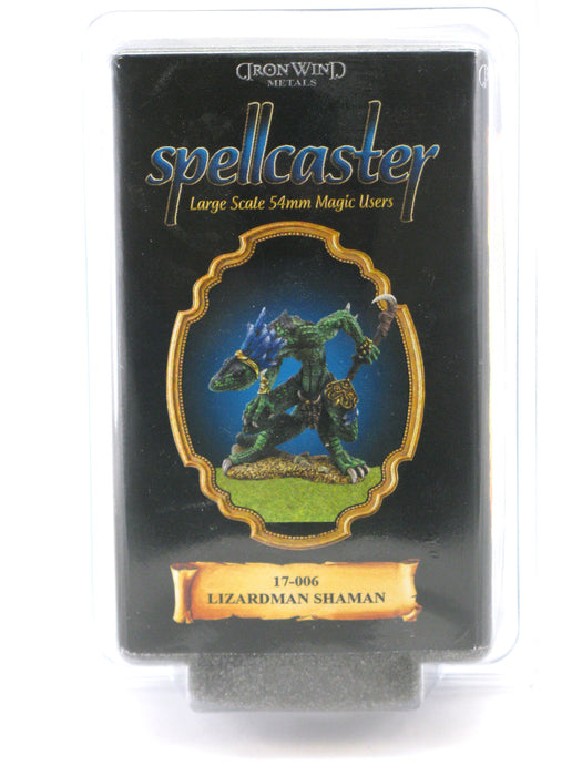 Lizardman Shaman #17-006 Classic Ral Partha Fantasy RPG Metal Figure