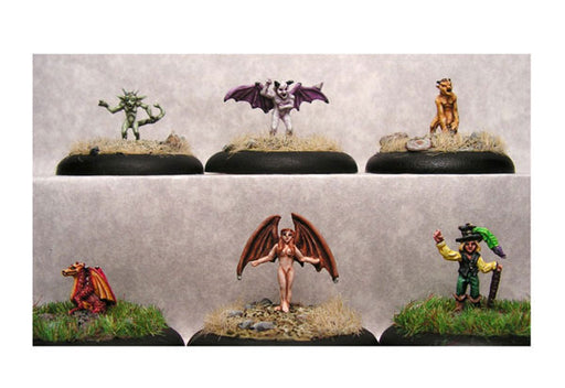 Mystical Familiars 2 Each of 6 Familiars #17-011 Classic Ral Partha Metal Minis
