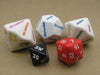 Where Are You? (And When?) Pack of 5 Dice for Role Play D&D Educational