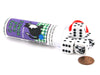Cats And Nines Dice Game 5 Dice Set with Travel Tube and Instructions