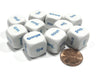 Set of 10 D6 Six-Sided Parts of Speech Educational English Classroom 16mm Dice