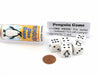 Penguin Dice Game with 5 Dice Travel Tube and Gaming Instructions