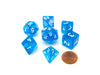 Reaper Miniatures Lucky Pizza Dungeon Dice - Clear Blue