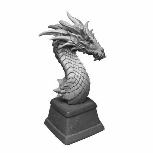 Reaper Miniatures Bones 5: Dragon Bust #19229 Unpainted Plastic Figure