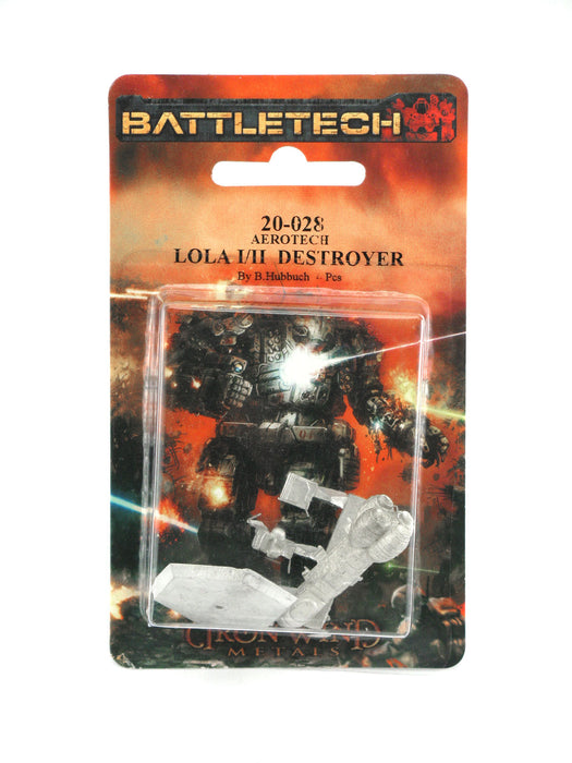 Battletech Lola I/II Destroyer #20-028 Unpainted Sci-Fi Metal Miniature Figure