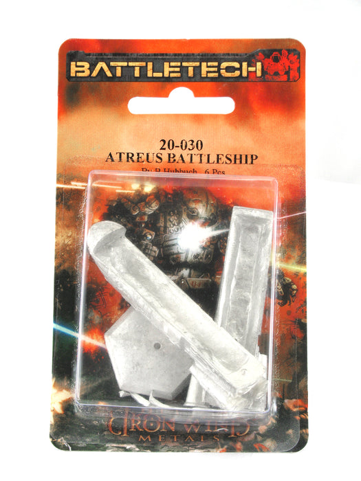 Battletech Atreus Battleship #20-030 Unpainted Sci-Fi Metal Miniature Figure