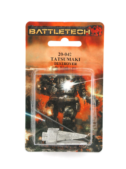 Battletech Tatsumaki Destroyer #20-042 Unpainted Sci-Fi Metal Miniature Figure