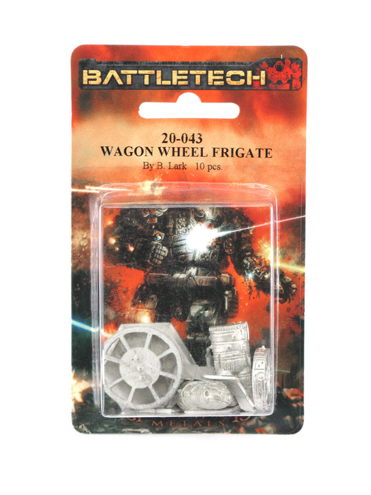 Battletech Wagon Wheel Frigate #20-043 Unpainted Sci-Fi Metal Miniature Figure