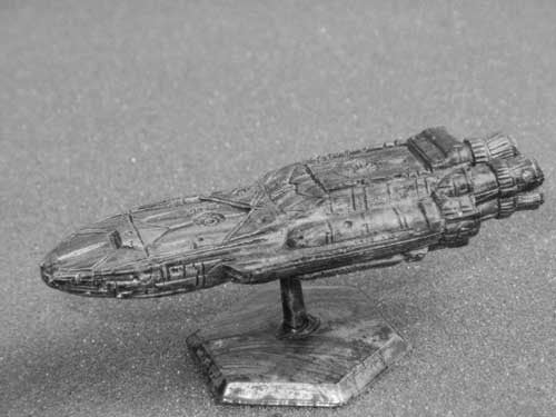 Battletech Du Shi Wang Battleship 20-048 Unpainted Sci-Fi Metal Miniature Figure