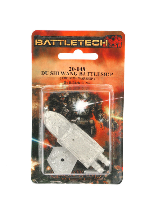 Battletech Du Shi Wang Battleship 20-048 Unpainted Sci-Fi Metal Miniature Figure