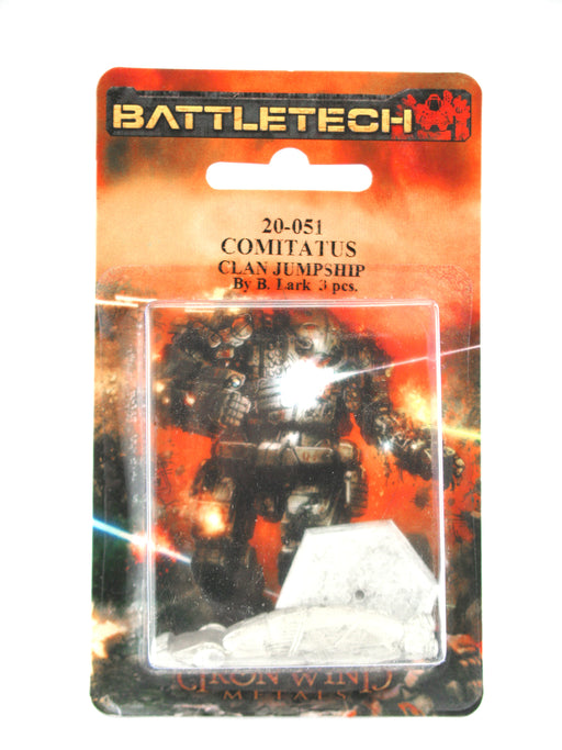 Battletech Comitatus Clan Jumpship #20-051 Unpainted Sci-Fi Metal Miniature