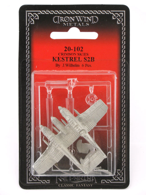 Mcdonnell S2B Kestrel #20-102 Crimson Skies RPG Metal Ral Partha Figure