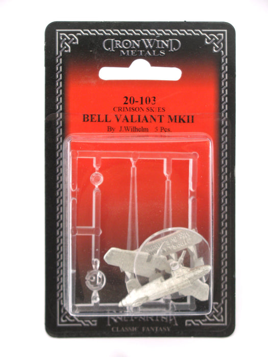Bell Valiant MK II #20-103 Crimson Skies RPG Metal Ral Partha Figure