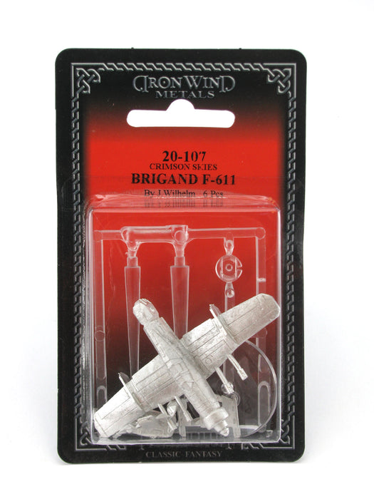 Fairchild F611 Brigand #20-107 Crimson Skies RPG Metal Ral Partha Figure
