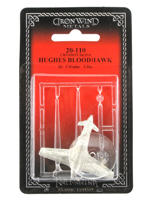 Hughes Aviation Bloodhawk #20-110 Crimson Skies RPG Metal Ral Partha Figure