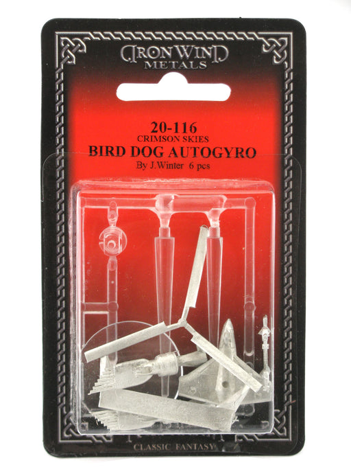 Bird Dog Autogyro #20-116 Crimson Skies RPG Metal Ral Partha Figure