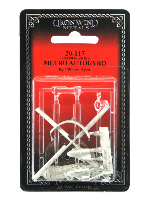 Metroliner Autogyro #20-117 Crimson Skies RPG Metal Ral Partha Figure