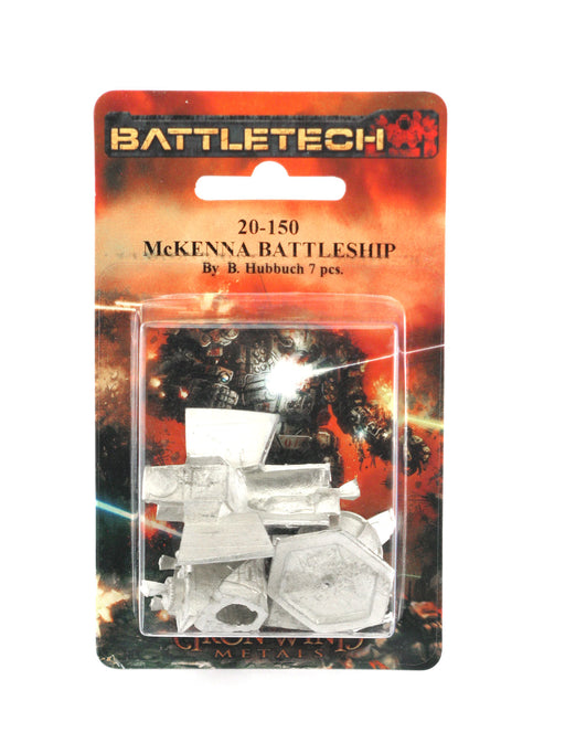 Battletech Mckenna Battleship #20-150 Unpainted Sci-Fi Metal Miniature Figure