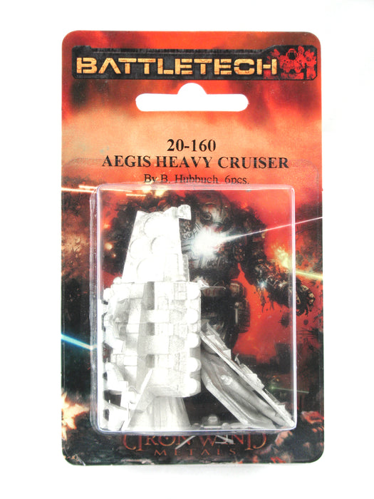 Battletech Aegis Heavy Cruiser 20-160 Unpainted Sci-Fi Metal Miniature Figure