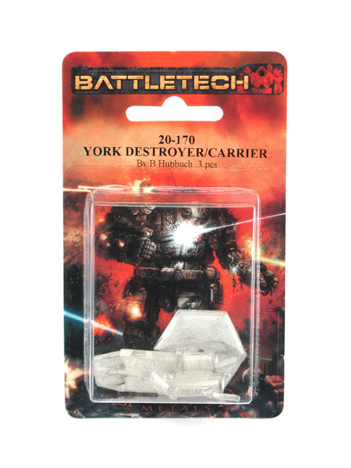 Battletech York Destroyer/Carrier 20-170 Unpainted Sci-Fi Metal Miniature Figure