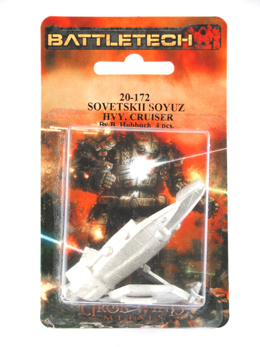 Battletech Sovietski Soyuz Heavy Cruiser 20-172 Unpainted Sci-Fi Metal Miniature