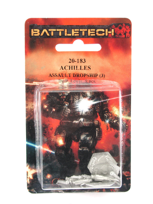 Battletech Achilles Assault Dropship (3 Figures) #20-183 Unpainted Sci-Fi Metal