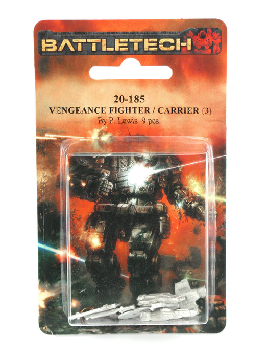Battletech Vengeance Fighter Carrier (3 Figures) #20-185 Unpainted Sci-Fi Metal