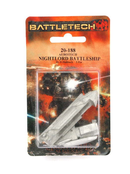 Battletech Night Lord Battleship #20-188 Unpainted Sci-Fi Metal Miniature Figure