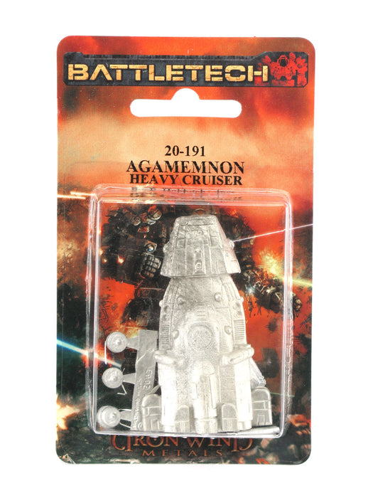 Battletech Agamemonon Heavy Cruiser #20-191 Unpainted Sci-Fi Metal Mini Figure