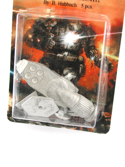 Battletech Texas Battleship (3057) #20-193 Unpainted Sci-Fi Metal Mini Figure